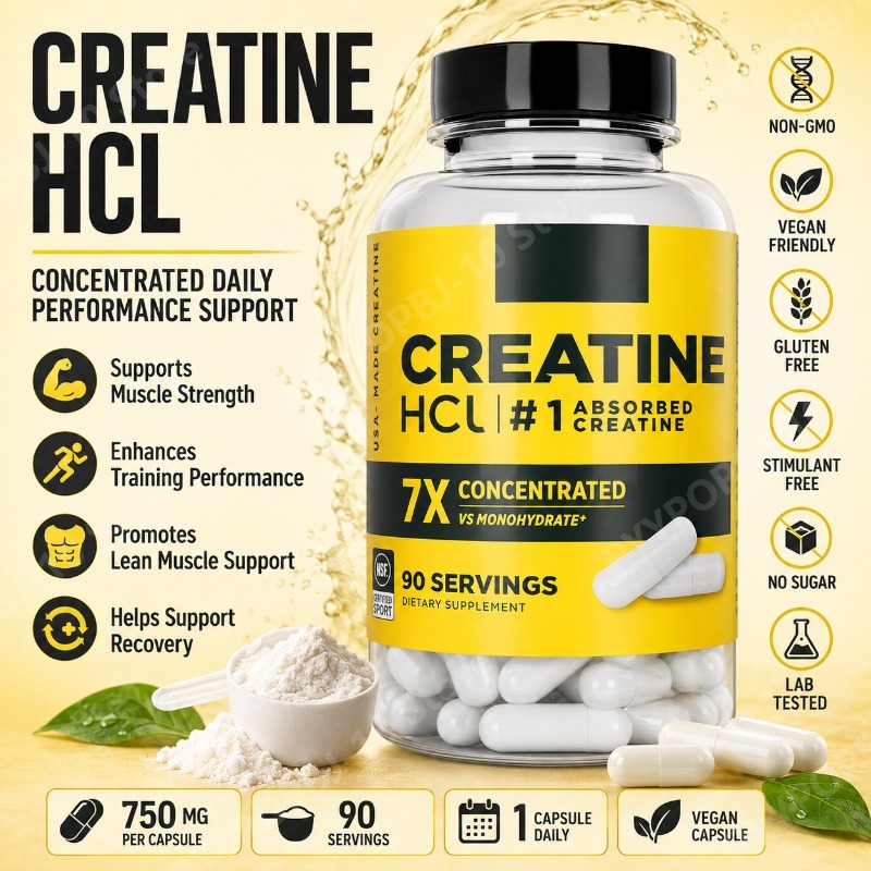 Nutrition Of Fitness - Kreatin HCl 750mg 90 Kapsül Fitness