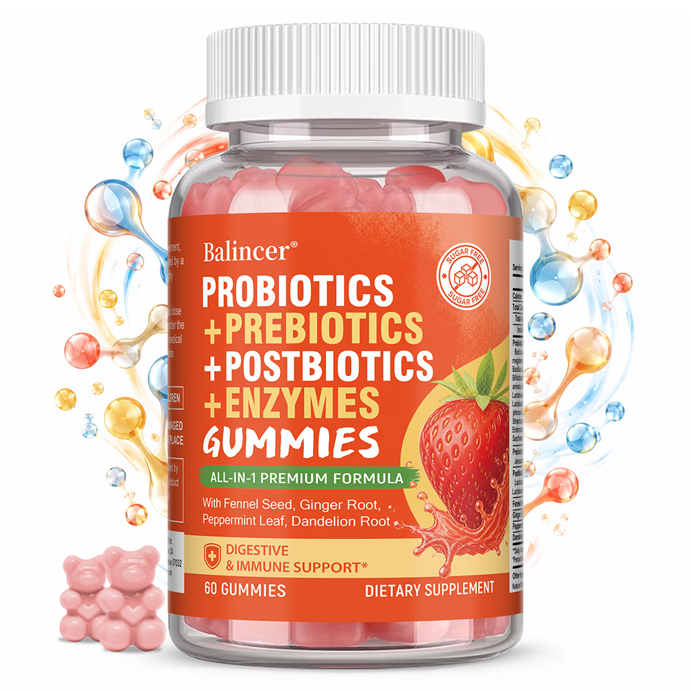 Digestive Enzyme Blend - Probiotik Sakızlar - Prebiyotikler, Sindirim Enzimleri