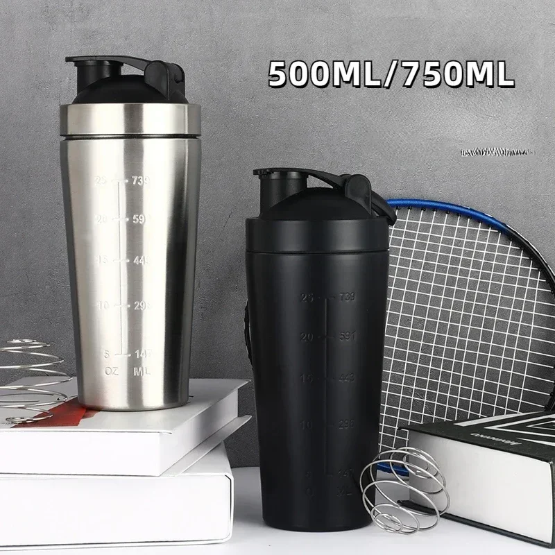 Nutrition Of Fitness - Paslanmaz Çelik Protein Shaker Bardak Taşınabilir