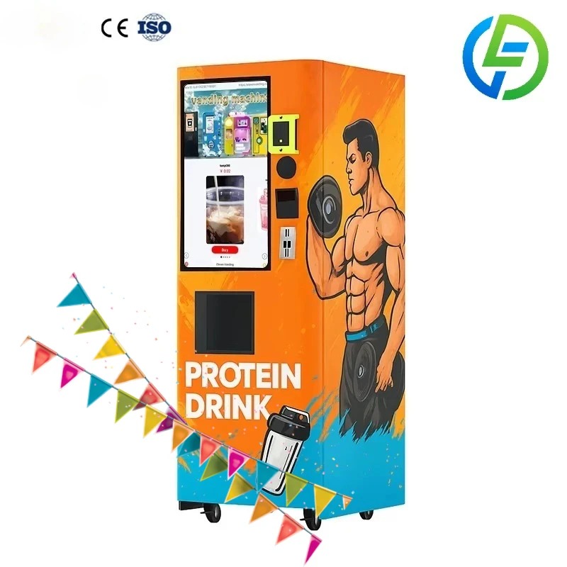 Nutrition Of Fitness - Özelleştirilmiş Otomatik Protein Shake Otomatı Akıllı