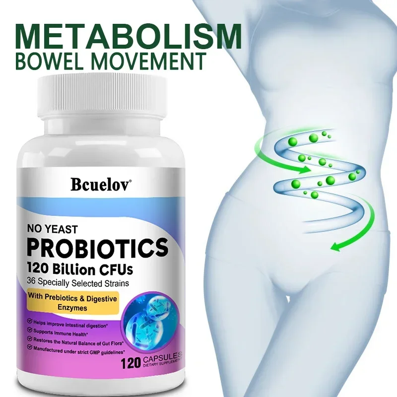 Digestive Enzyme Blend - Sindirim Sağlığı Probiyotikler 120 Milyar CFU