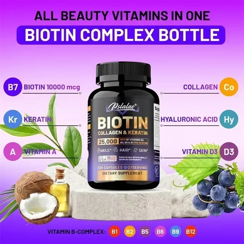 Biotin Kolajen Keratin Takviye - Biotin Hair Growth incelemesi ve fiyatı