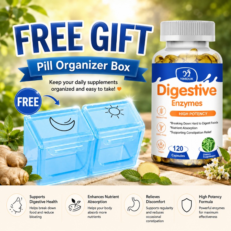Organik Sindirim Enzimleri Kap - Digestive Enzyme Blend incelemesi ve fiyatı