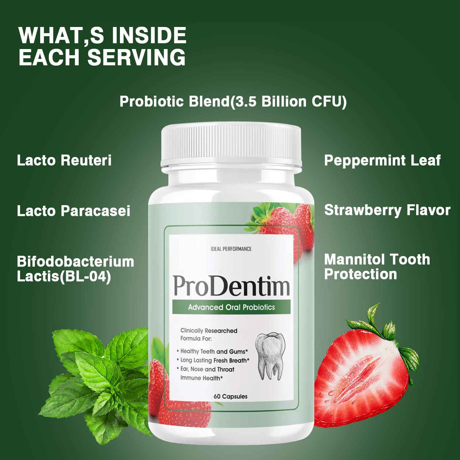 Gelişmiş Ağız Probiyotikleri - - Digestive Enzyme Blend incelemesi ve fiyatı