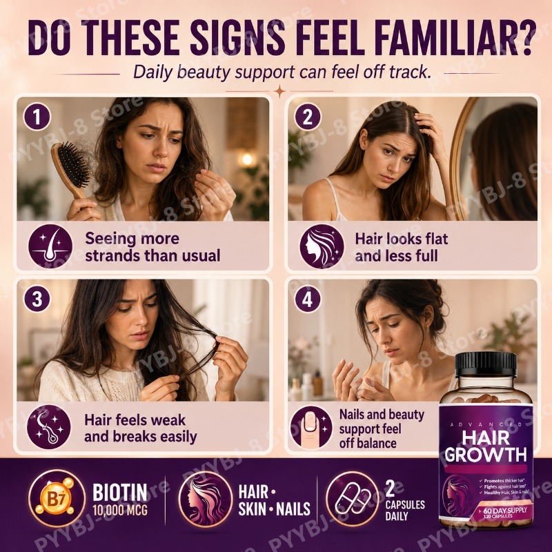 Kadınlar İçin Saç Vitamini Kap - Biotin Hair Growth incelemesi ve fiyatı